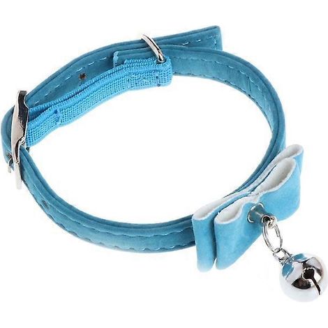 Collier pour chat en velours doux, collier pour chaton avec ceinture élastique et jolis nœuds décoratifs