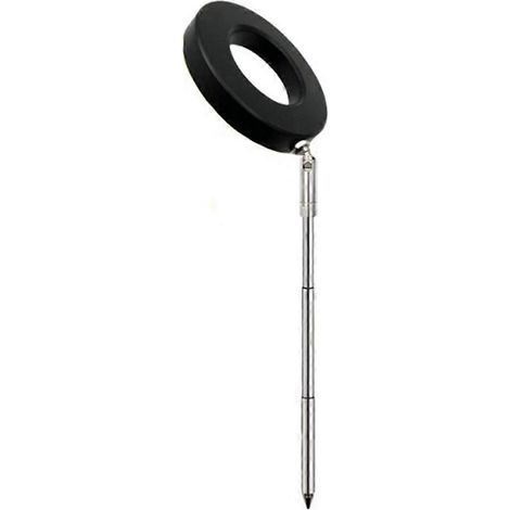 Anneau lumineux LED pour la croissance des plantes, avec variateur d'intensité, minuterie, hauteur réglable et rétractable, spectre complet imitant la lumière du soleil, noir. (1/5)