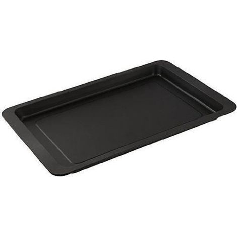 Plaque À Pizza - Rectangulaire - 26 x 37 cm - Noir - 1 Pièce