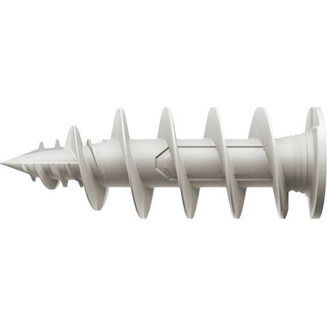 Fischer – Cheville d'isolation nylon 50 mm – Fixation dans panneaux PSE et PU – Boîte de 50 unités – Aucun pré-perçage nécessaire (1/10)