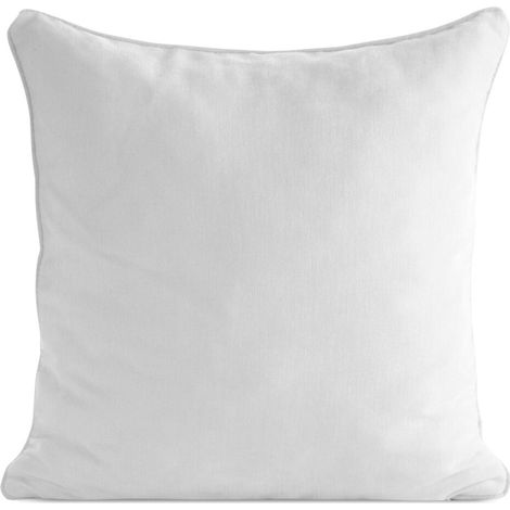 Funda de almohada Vani de chenilla natural de 45x45 cm. (1/3)