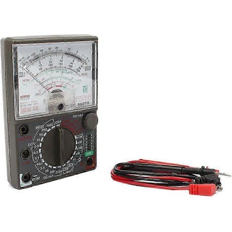 Multimètre analogique DE-960TR - Test de tension AC/DC, de résistance et de courant (1/5)