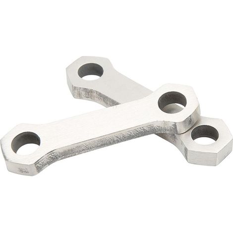 Kit de maillons d'abaissement en acier inoxydable, 30mm, haute dureté, remplacement pour FJ09 XSR900 MT09 FZ09, 2 pièces. (1/5)