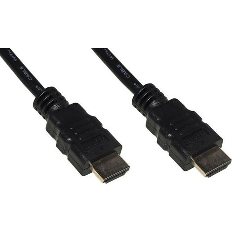 Link Cavo HDMI High Speed Con Ethernet LKCHDMI20 4K×2K Contatti Dorati Doppia Schermatura 2 M Nero
