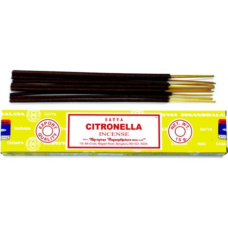 Encens Satya 15g - Citronnelle- Vendu par 1 (1/2)