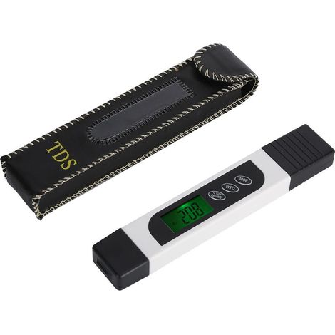 TDS-Messgerät – Messbereich 0 bis 9999 ppm – Automatische Temperaturkompensation – Schnelle Reaktionszeit – Für Analysen vor Ort – 1 Stück (1/5)