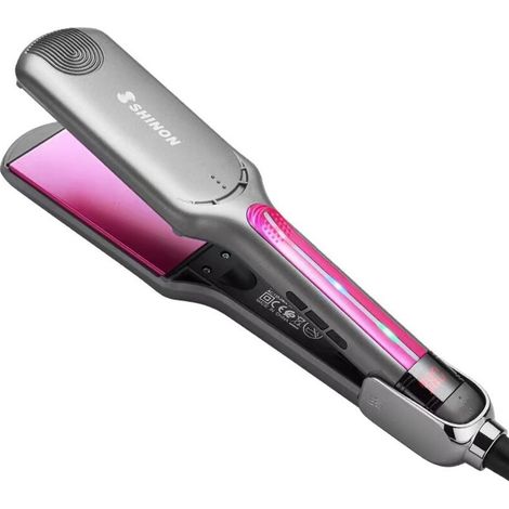 Fast heating hair straightener, tourmaline ceramic heating plate, professional hair straightener,