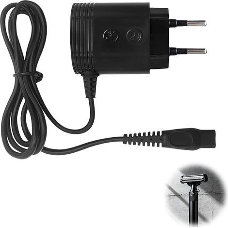 15-V-Universal-Ladegerät für Rasierer, Trimmer und Barttrimmer. Kompatibel mit HQ8505, 7000, 5000, 3000, MG5750, MG7790, MG7770, MG7720 und BG5020. Sicherheit und Leistung garantiert. (1/5)