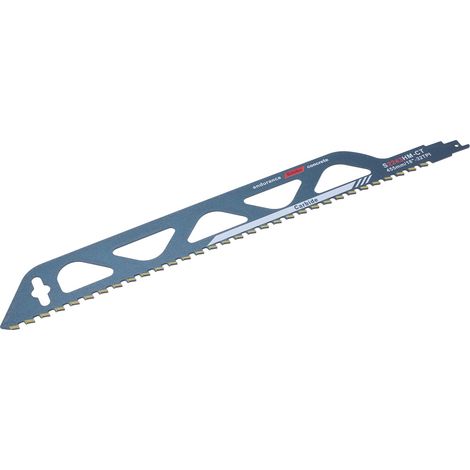 Lame de scie alternative en carbure pour la coupe de briques, ciment, plastique et bois.