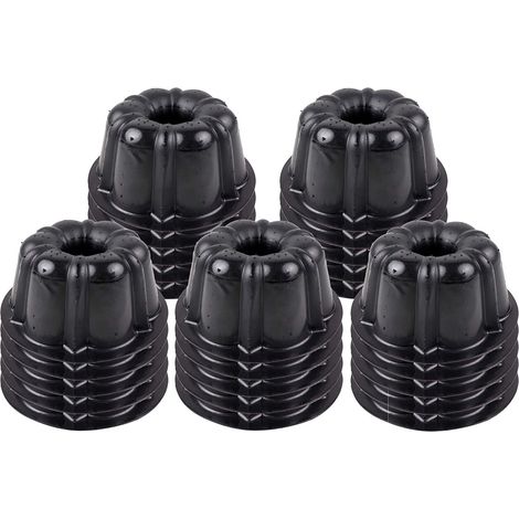 Moule à gâteau antiadhésif en forme de cœur, à fond amovible, disponible en 6, 8 et 10 pouces. (1/5)
