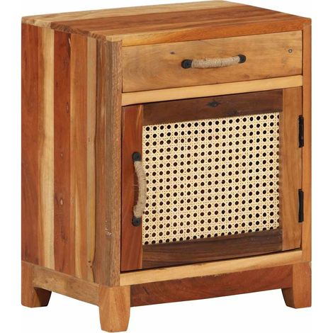 Bedside Cabinet 40x30x50 cm Solid Reclaimed Wood vidaXL (1/5)