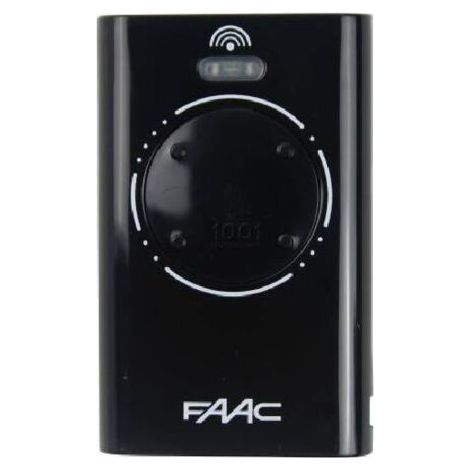Télécommande FAAC XT4 868 SLH NOIRE (1/2)