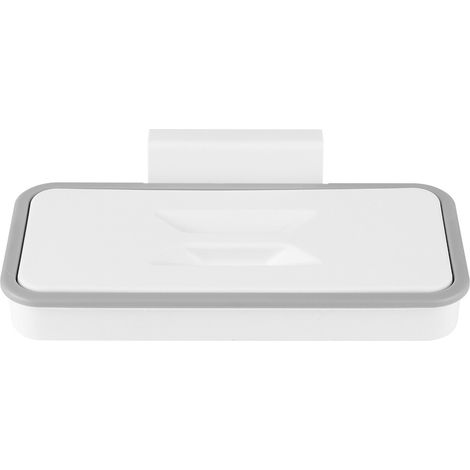 Support de sac poubelle suspendu avec couvercle pour placard de cuisine