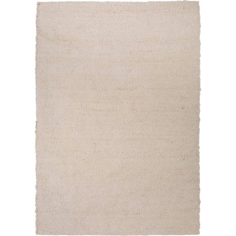 Tapis Effet Laine "Volna" 160x230cm Ivoire (1/3)
