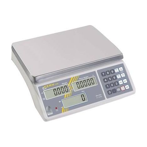 Kern Bilancia contapezzi CXB 15K1 Portata max. 15 kg Risoluzione 1 g rete elettrica Argento (1/5)