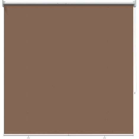 vidaXL Roller Blind UV Protection Taupe 120 x 140 cm Polyester