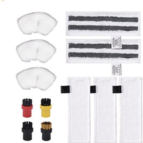CSPARKV Lot de 12 Accessoires Nettoyeur à Vapeur pour Karcher Easyfix SC1/SC2/SC3/SC4/SC5/SV7 (1/5)