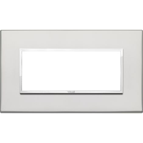VIMAR - 21649.07.01 Placca 5M BS argento