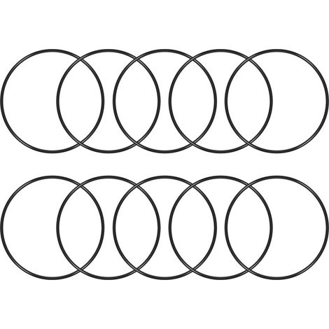 O-Ring 105mm OD 100.2mm ID 2.4mm Width Metric Nitrile Rubber Gasket Sealing Pack of 10 (1/5)