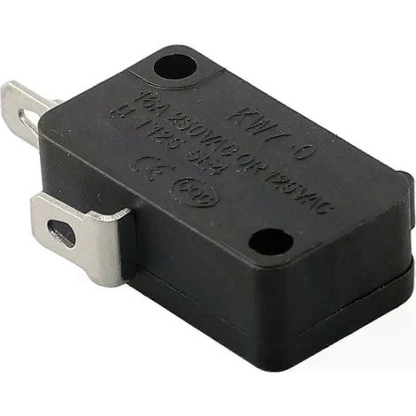Interrupteur micro KW7-0 pour friteuse à air chaud, four à micro-ondes, 2 broches, 16 A, 125 V, appareils de cuisine, marche/arrêt (1/4)