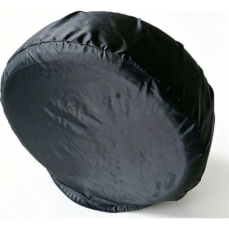 Lot de 4 housses de protection pour pneus camping‑car tissu Oxford 420D taille M pour pneus 21‑23 pouces noir protection contre intempéries UV (1/3)