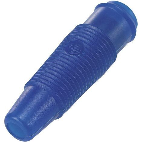 Fiche banane femelle Ø de la broche: 4 mm TRU COMPONENTS TC-R8-107 1587966 bleu 1 pc(s) S640881 (1/4)