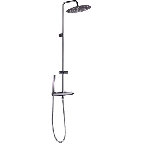 Essebagno Envol 300 columna de ducha mecánica gris metálico (1/5)
