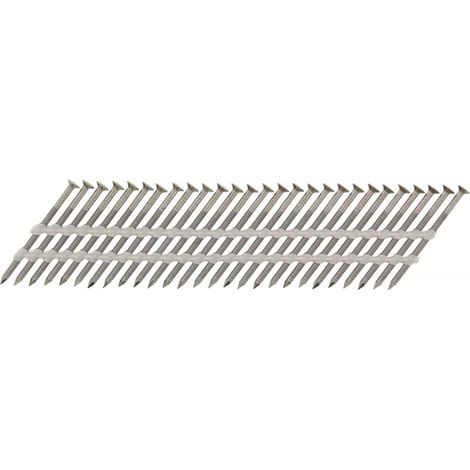 Spit – Clous crantés inox A2 2,8x51mm – Pointe diamant pour bois dur – Pack de 1250 – Résistance à la traction 700 N/mm²