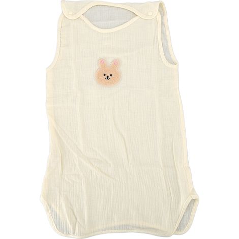 Lot de 2 gigoteuses sans manches bébé 4 saisons, coton tricoté antirefoulement, imprimé mignon, pour nouveau-né. (1/5)