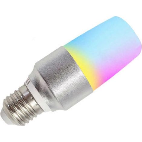 Ampoule LED Tuya Smart Wifi Bluetooth CCT+RGB E27 5W, contrôle de la durée de vie via application, commande vocale, réglage de la couleur, lampe de chambre (1/5)