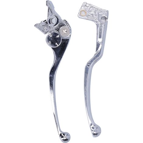 Manetas de freno y embrague de aluminio compatibles con Yamaha GSX250 GSX400 GJ74A GJ75A GJ78A - 1 juego (izquierda + derecha) - Reemplazo directo (1/5)