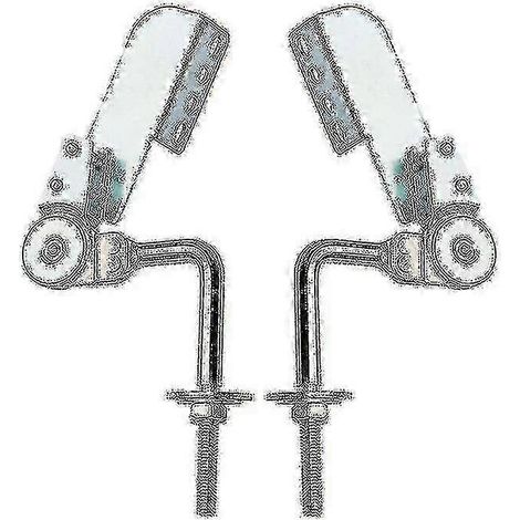 Deux appuie-têtes de canapé multifonctionnels avec charnières à cliquet sont réglables de 90 à 195 degrés et sont compatibles avec différents canapés. (1/5)