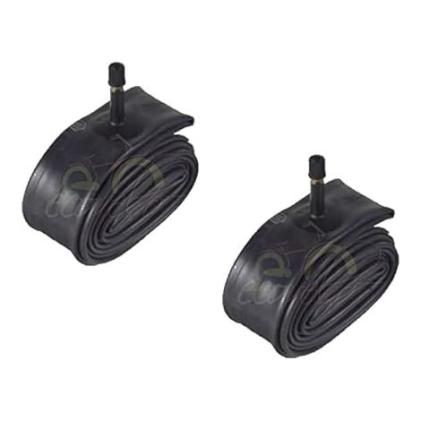 2 CAMERE D'ARIA 22 x 1.75 CON VALVOLA SCHRADER AMERICA Bambino, NERO, 22 Pollici Ecovelo (1/5)