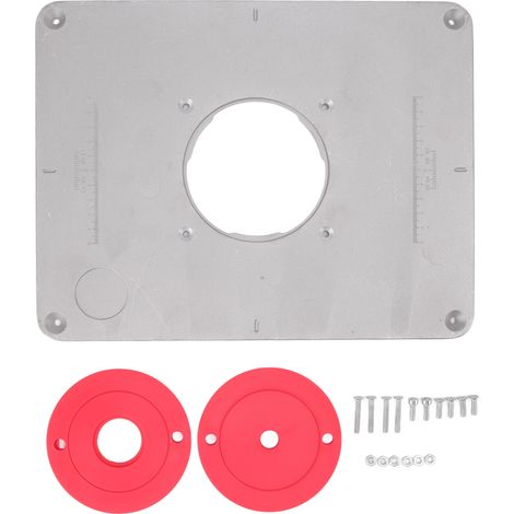 d insertion pour table de défonceuse en alliage d aluminium (1/5)