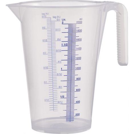 Broc doseur transparent gradué 2L - PRESSOL - 07 063