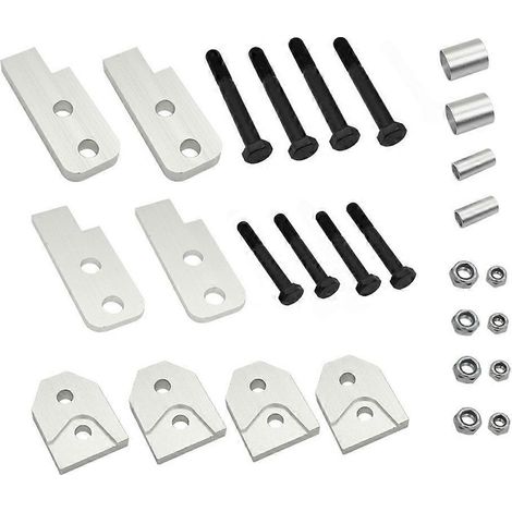 Für Rhino 450 660 2004-2007 700 2008-2015 XH-6210-SL Fahrwerkshöherlegungssatz aus Aluminium (1/4)