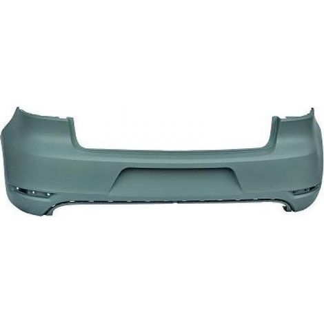 Pare-choc arrière à peindre Volkswagen Golf 6 GTI/GTD 2009-2013