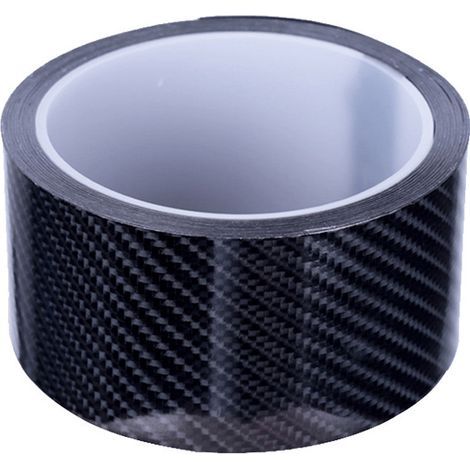 Adhesivos para coches con diseño de fibra de carbono, película de vinilo impermeable para coches, sin burbujas, impermeable, para motocicletas y vehículos, negro, 5 cm x 3 m, Superma (1/5)