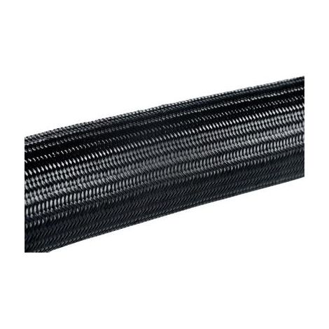 HellermannTyton HEGPA6612 flexible schwarze Geflechtschläuche