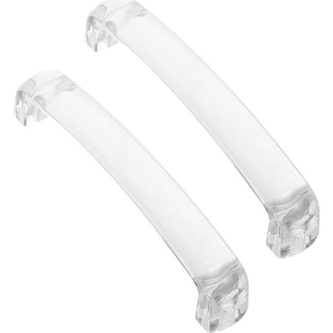 Poignées de meubles VILLCASE en acrylique transparent : design (1/5)