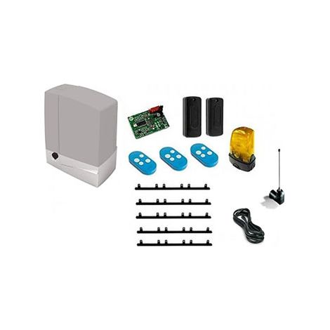 CAME Kit Automatisme de portail coulissant BXV400 + 5m cremaillere + 2 Top Connect + TopA433EN