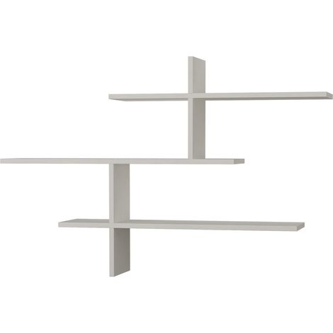 Mensola da parete, mensola portaoggetti Shelf Bianco (1/4)