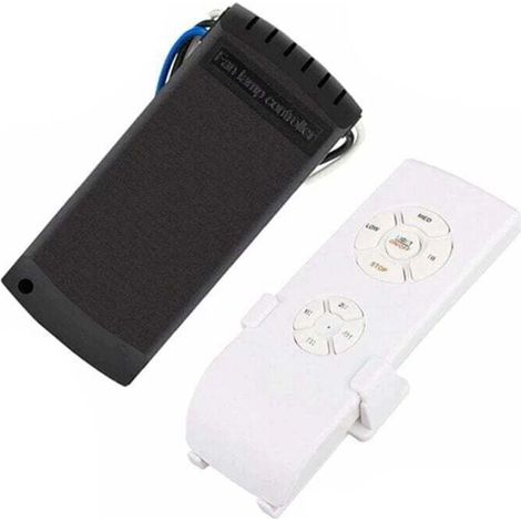 Kit Télécommande Ventilateur Plafond WiFi Intelligent Contrôle Application Vitesse Ajustable Maison Connectée 220V (1/4)