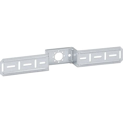 Geberit Montageplatte 601733001 abgesetzt, einfach, verzinkt, für einen Armaturenanschluss (1/5)
