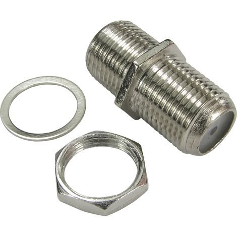 Adaptateur coaxial RS PRO Type F Femelle vers Type F Femelle, Droit ( Prix pour 1 )
