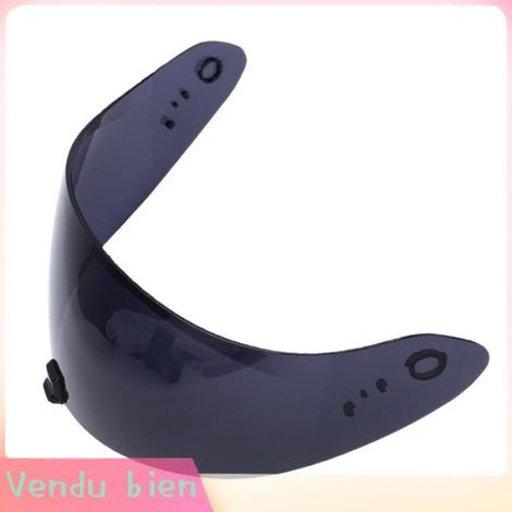 Visière De Casque - Polycarbonate Haute Transparence Teinte Fumée Profonde - Compatible Scorpion Exo R420 R42 - Unité (1/4)