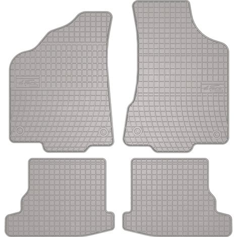 Tappetini in gomma per auto per: Volkswagen Polo III FL 6N2 hatchback, berlina, classica (1999-2001) - grigi su misura