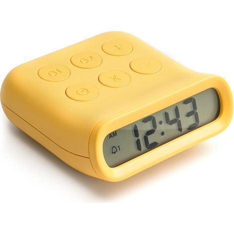 Elektronischer Wecker mit Schlummerfunktion, Minutenanzeige, Datumsanzeige, Nachttischfunktion, einfache Installation für Zuhause, Schlafzimmer, Küche, Oi-FRIS (1/5)