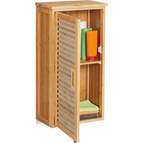 Wandschrank fur badezimmer aus bambus