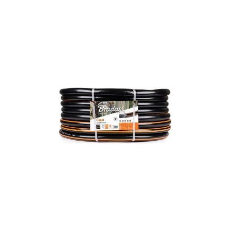 Bradas CARAT tubo da giardinaggio nero 50 metri PVC flessibile (1/3)